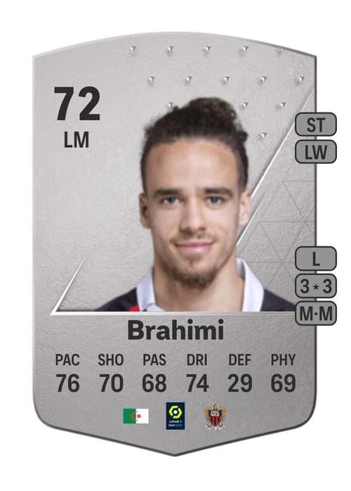 EA FC 24 Billal Brahimi 72