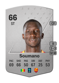 Sambou Soumano Common 66 Overall Rating