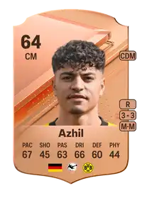 Ayman Azhil Rare 64 Overall Rating