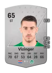 Dario Vizinger Common 65 Overall Rating