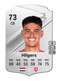 Mees Hilgers Rare 73 Overall Rating