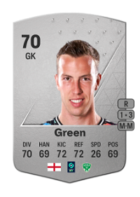 Etienne Green Common 70 Overall Rating