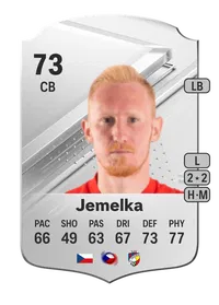 Václav Jemelka Rare 73 Overall Rating