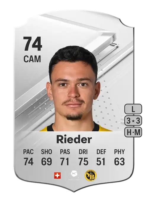 EA FC 24 Fabian Rieder 74