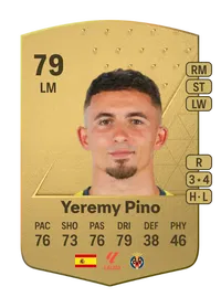 Yeremy Pino Common 79 Overall Rating