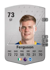 Evan Ferguson Common 73 Overall Rating