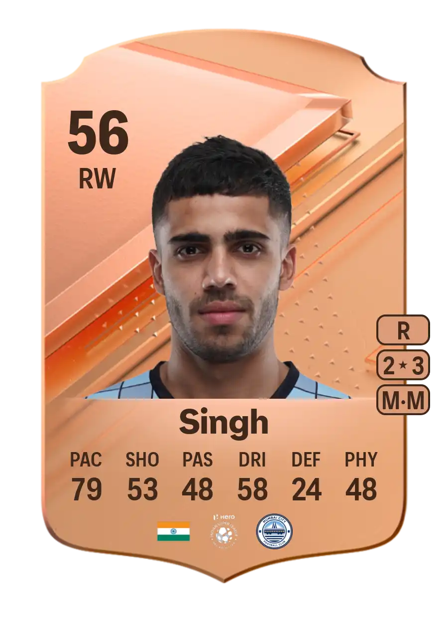 EA FC 24 Vikram Singh 56