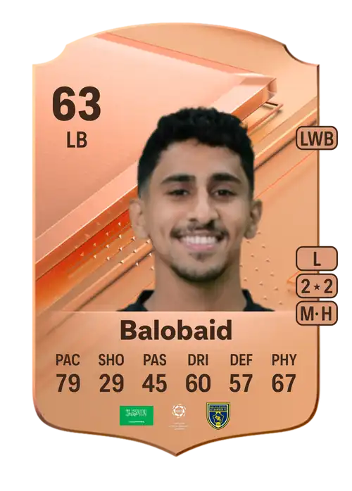 EA FC 24 Saad Balobaid 63