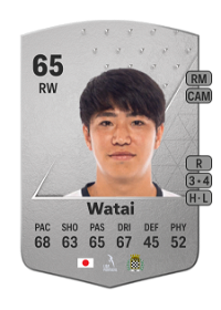 Masaki Watai Common 65 Overall Rating