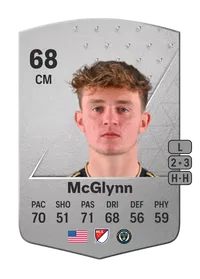 Jack McGlynn Common 68 Overall Rating