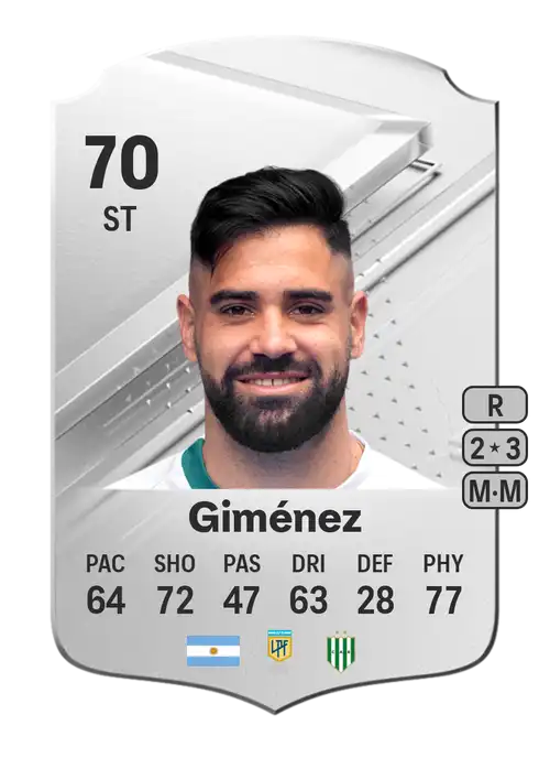 EA FC 24 Milton Giménez 70