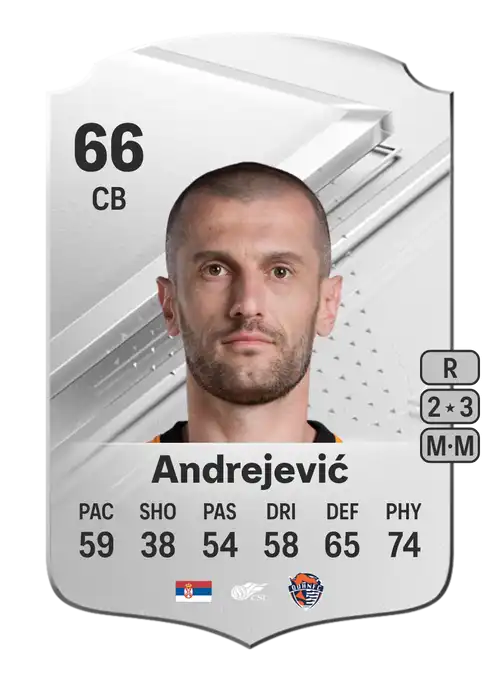 EA FC 24 Aleksandar Andrejević 66