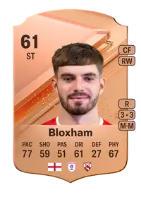 Tom Bloxham Rare 61 Overall Rating