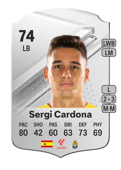 EA FC 24 Sergi Cardona 74