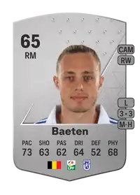 William Baeten Common 65 Overall Rating