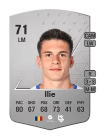 Rareș Ilie Common 71 Overall Rating