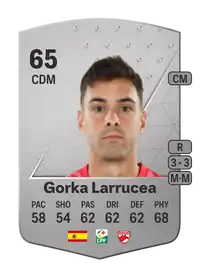 Gorka Larrucea Common 65 Overall Rating