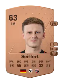 Moritz Seiffert Common 63 Overall Rating