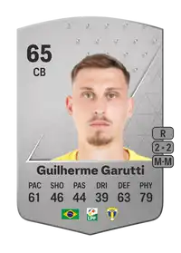 Guilherme Garutti Common 65 Overall Rating