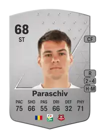 Daniel Paraschiv Common 68 Overall Rating