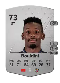 Mohamed Bouldini Common 73 Overall Rating