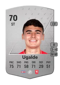 Manfred Ugalde Common 70 Overall Rating