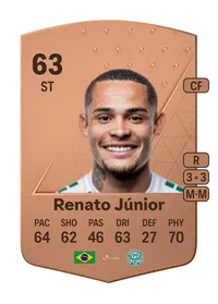 Renato Júnior Common 63 Overall Rating