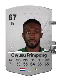 Godfried Ayesu Owusu Frimpong Common 67 Overall Rating