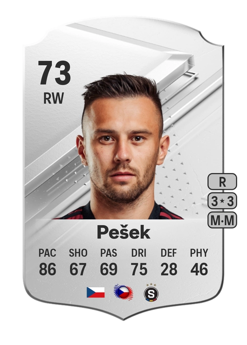 EA FC 24 Jakub Pešek 73