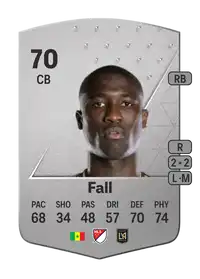 Mamadou Fall Common 70 Overall Rating