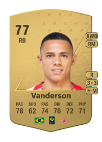 Vanderson Common 77 Overall Rating