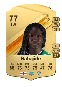 Rinsola Babajide Rare 77 Overall Rating