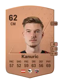 Benjamin Kanuric Common 62 Overall Rating