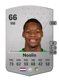 Tijjani Noslin Common 66 Overall Rating