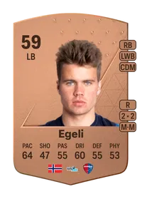 Vetle Walle Egeli Common 59 Overall Rating