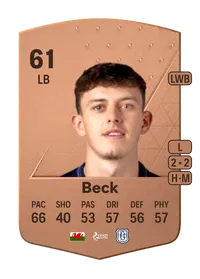 Owen Beck Common 61 Overall Rating