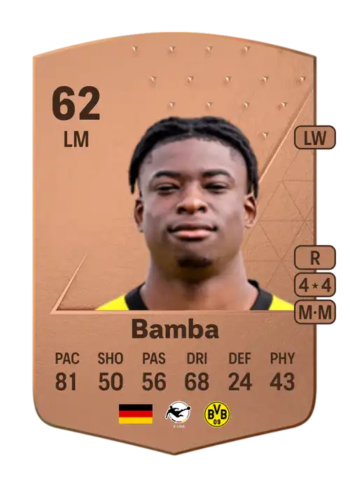 EA FC 24 Samuel Bamba 62