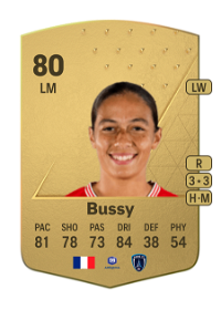 Kessya Bussy Common 80 Overall Rating