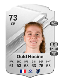 Célina Ould Hocine Rare 73 Overall Rating