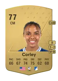 Gia Corley Common 77 Overall Rating