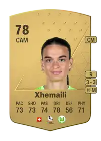 Riola Xhemaili Common 78 Overall Rating