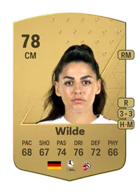 Manjou Wilde Common 78 Overall Rating