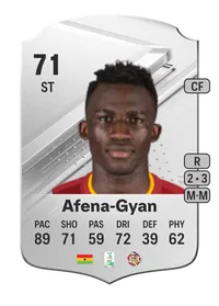 Felix Afena-Gyan Rare 71 Overall Rating