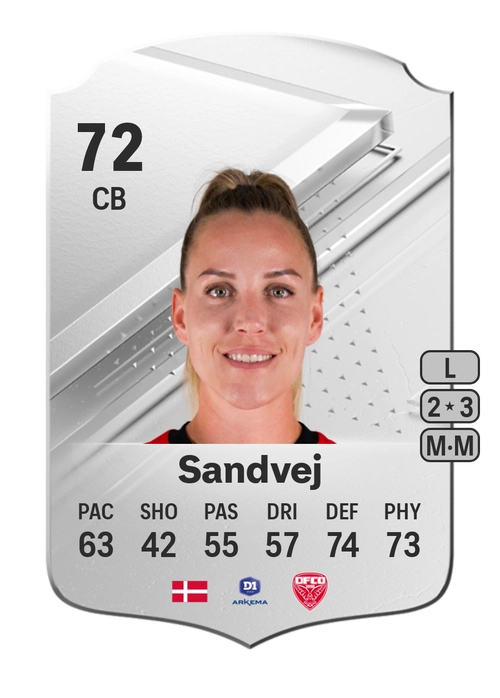 EA FC 24 Cecilie Sandvej 72