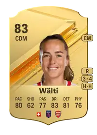 Lia Wälti Rare 83 Overall Rating