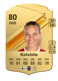 Emma Koivisto Rare 80 Overall Rating