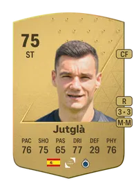 Jutglà Common 75 Overall Rating