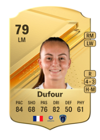 Julie Dufour Rare 79 Overall Rating