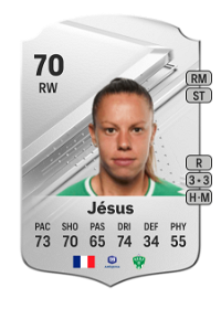 Laury Jésus Rare 70 Overall Rating