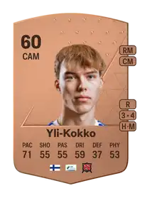 Johannes Yli-Kokko Common 60 Overall Rating